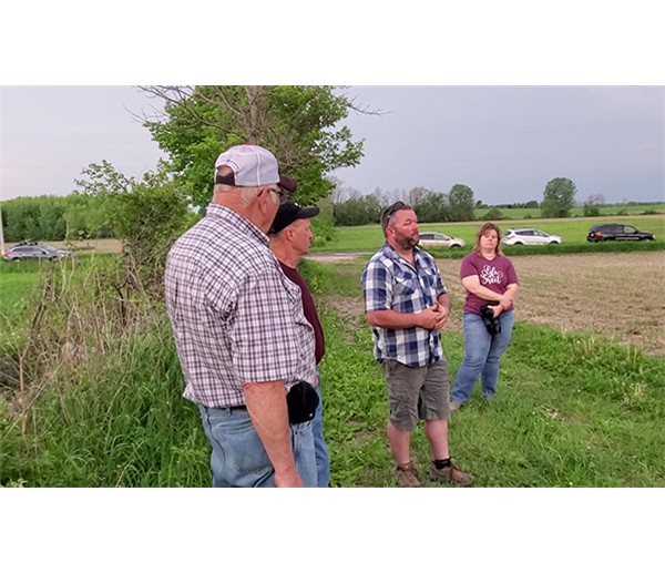 Travis Luedke commenting on cover crops
