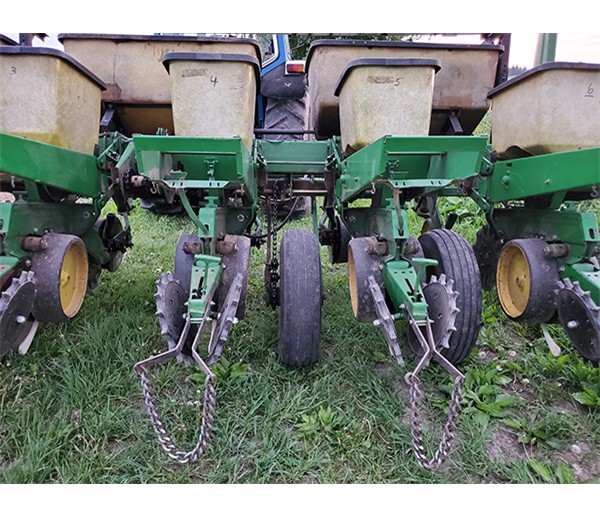 Modified corn planter